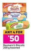 Baumann's biscuits assorted-for any 4 x 200g