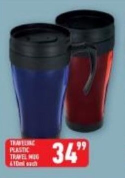 Shoprite Plastic Travel Mug offer