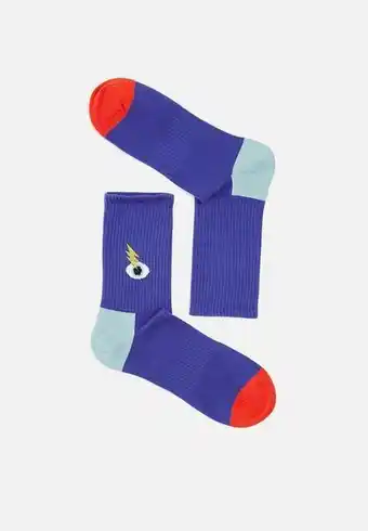 Superbalist I see you 3/4 crew socks - blue offer