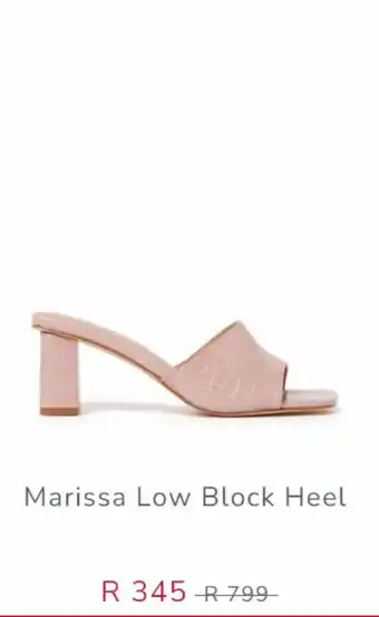 Marissa low block heel