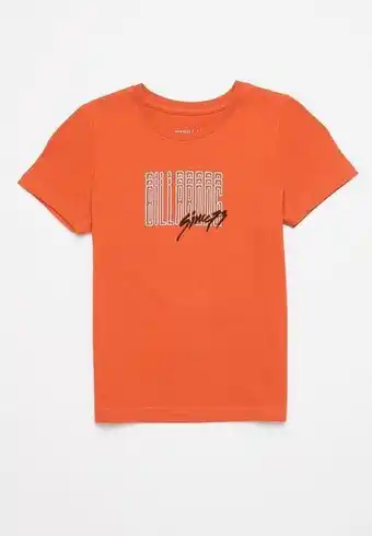 Groms graphic tee - orange