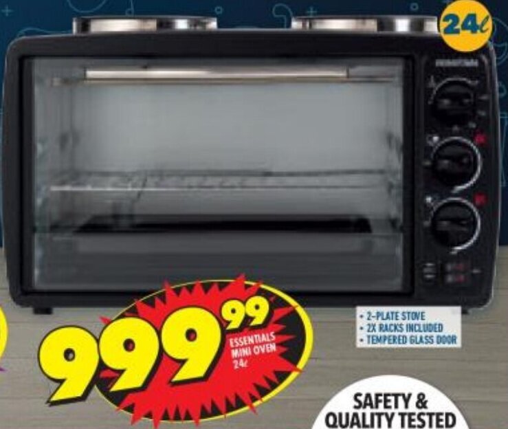 ESSENTIALS MINI OVEN offer at Shoprite