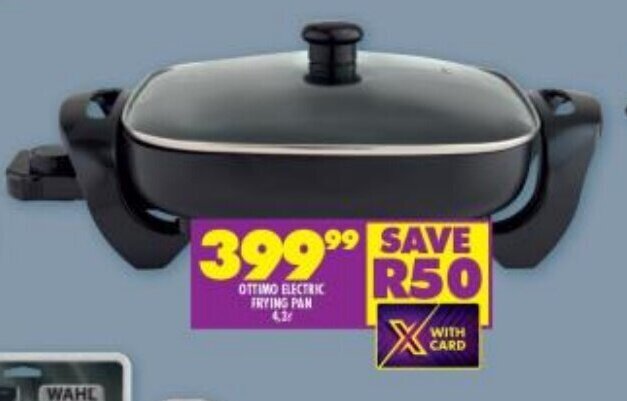 Shoprite OTTIMO ELECTRIC FRYING PAN offer