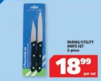 Usave PARING/UTILITY KNIFE SET 2-piece offer