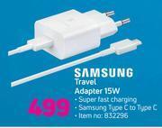 Game Samsung travel adapter 15w offer