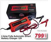 4 amp fully automatic smart battery charger 12v fed.rc4000-each offer ...