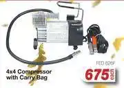 4 x 4 compressor with carry bag fed.626f-each