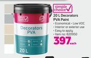 Game Simple choice decorators pva paint-20l each offer