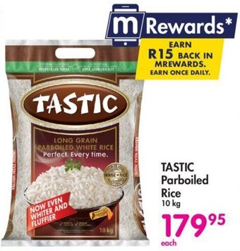Makro TASTIC Parboiled Rice 10 kg offer