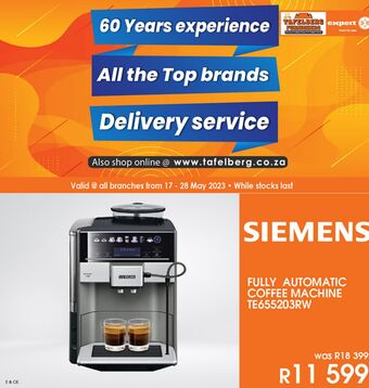 Coffee machines siemens