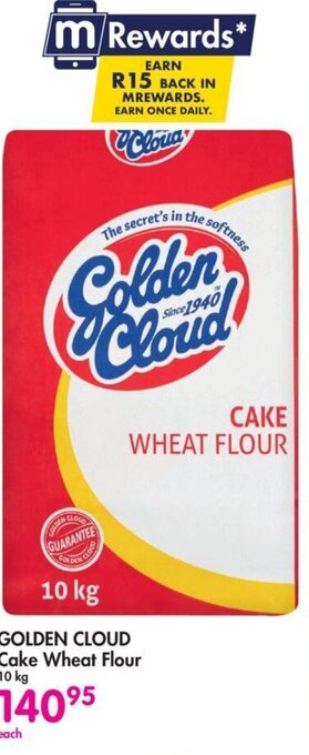 Makro GOLDEN CLOUD Cake Wheat Flour 10 kg offer