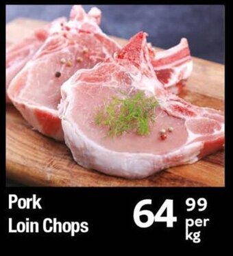 Oxford Freshmarket Pork Loin Chops offer
