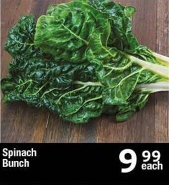 Oxford Freshmarket Spinach Bunch offer