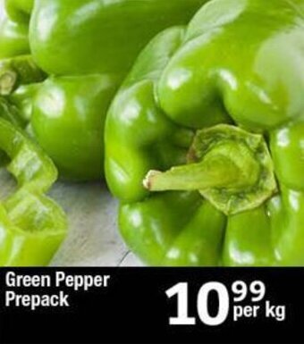 Oxford Freshmarket Green Pepper Prepack offer