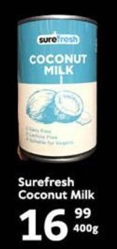 Oxford Freshmarket Surefresh Coconut Milk offer