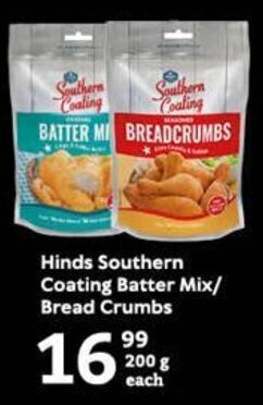 Hinds Southern Coating Batter Mix/ Bread Crumbs
