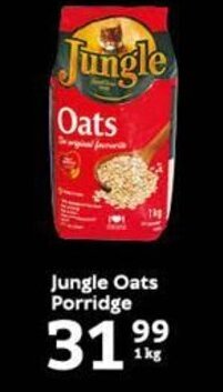 Oxford Freshmarket Jungle Oats Porridge offer
