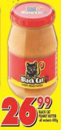 Shoprite Black Cat Peanut Butter offer