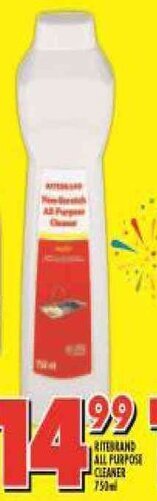Shoprite Ritebrand All Purpose Cleaner offer