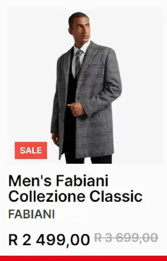 Fabiani Men's fabiani collezione classic offer