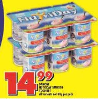 Danone Nutriday Smooth Yoghurt