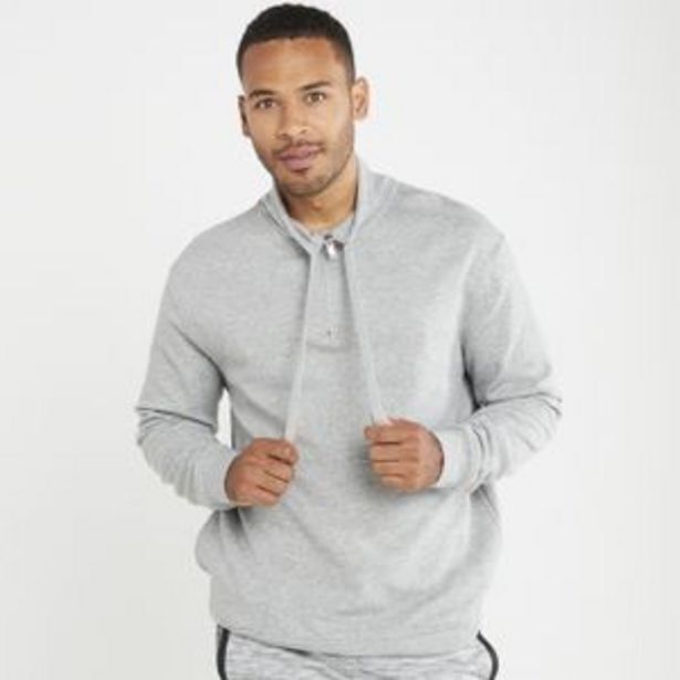 Zando Brave soul targaryen funnel neck sweat grey marl offer
