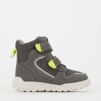 Jumbo boys velcro high top grey