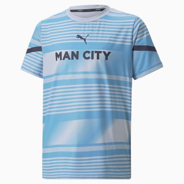Puma Man city prematch youth football jersey offer