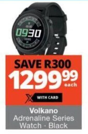 Checkers Volkano Adrenaline Series Watch Black offer