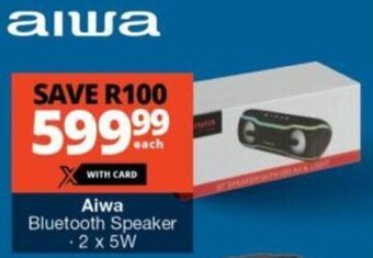 Aiwa Bluetooth Speaker 2x5W