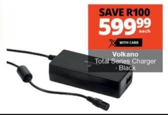 Checkers Volkano Total Series Charger Black offer