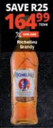 Checkers Richelieu Brandy offer