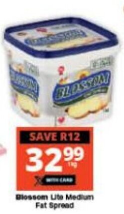 Checkers Blossom Lite Medium Fat Spread offer