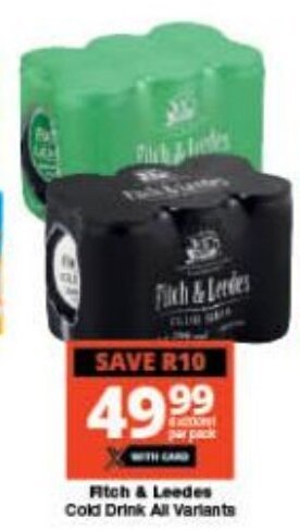 Fitch & Leedes Cold Drink All Variants