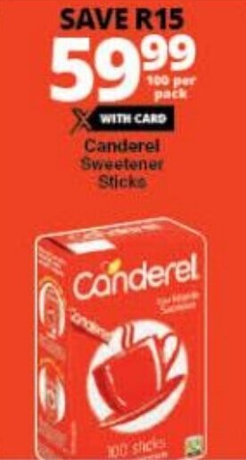Canderel Sweetener Sticks