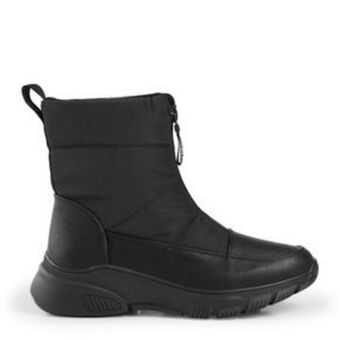 Black hiking boot