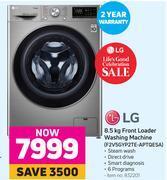 Game Lg 8.5kg front loader washing machine f2v5gyp2te-aptqesa offer
