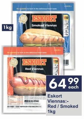 President Hyper Eskort Viennas:-Red / Smoked 1kg offer