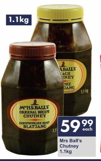 President Hyper Mrs Ball's Chutney 1.1kg offer