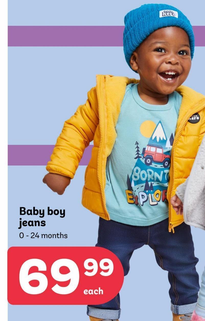 Baby boy jeans offer at PEP