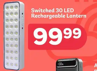 PEP Switched 30 led rechargeable lantern offer