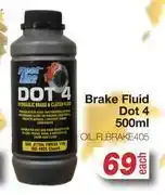 AutoZone Fleet line brake fluid dot 4 (oil.flbrake405)-500ml each offer