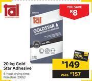 Builders Warehouse Tal 20kg gold star adhesive offer