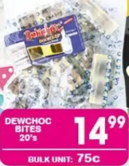 DEWCHOC BITES 20's