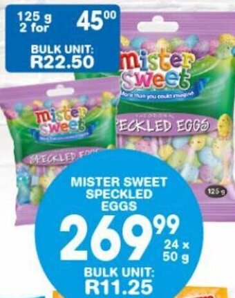Giant Hyper MISTER SWEET SPECKLED EGGS offer
