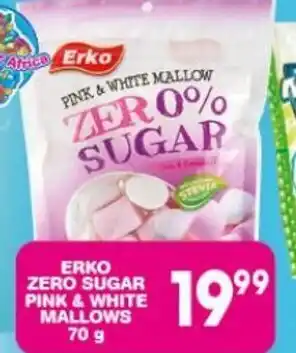 Giant Hyper ERKO ZERO SUGAR PINK & WHITE MALLOWS 70 g offer