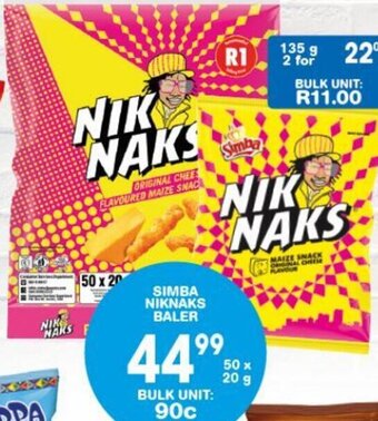 SIMBA NIKNAKS BALER