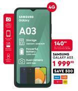 Edgars Samsung galaxy a03 4g offer