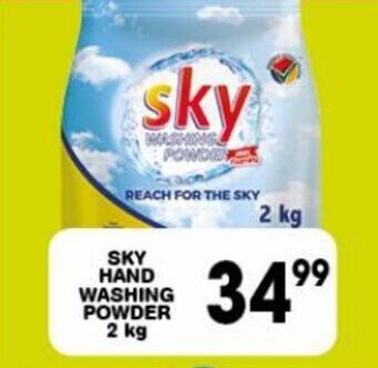 Giant Hyper SKY HAND WASHING POWDER 2 kg offer