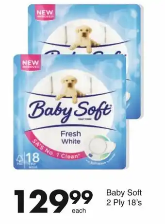 Save Baby Soft 2 Ply 18's offer